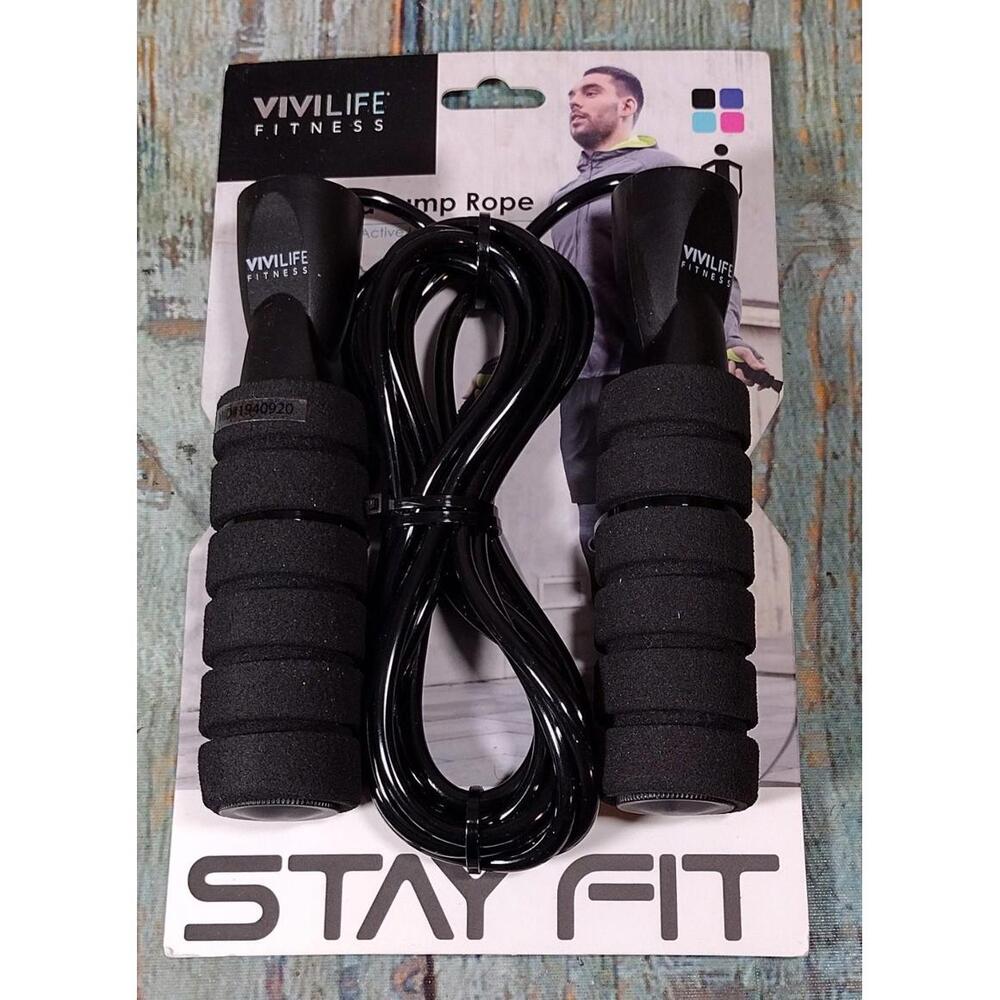VIVILIFE Weighted Jump Rope for Full‎ Body Workout